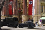 Na ulici třída Kapitána Jaroše v Brně se natáčel film Gerta Schnirch.