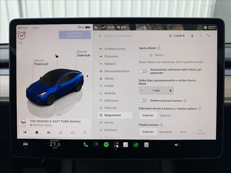 Tesla Model Y 0,0 Long Range 1.maj. původ ČR - fotka 36 z 50