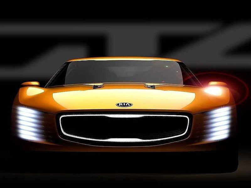 Koncept Kia GT4 Stinger.