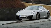 Testování nových modelů Porsche ve Weissachu.
