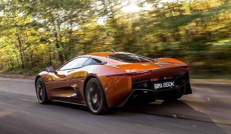 Jaguar C-X75 Bond Concept.