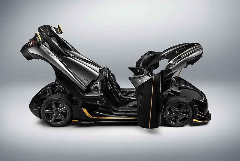 Nabouraný Koenigsegg Agera RS Gryphon.