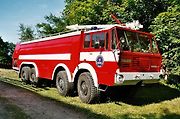 Tatry 813 8x8 se využívaly také jako hasičské speciály