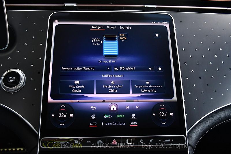 Mercedes-Benz EQS 450 4M SUV AMG TAŽNÉ HUD - fotka 40 z 58