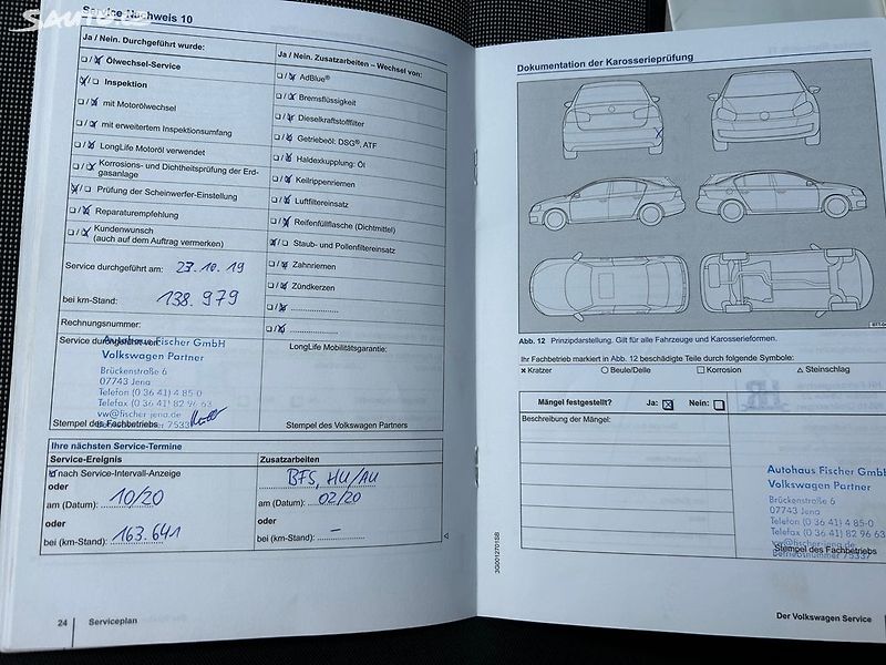 Volkswagen Golf (2015) 1.6 TDi 81KW servisni kniha - fotka 39 z 44