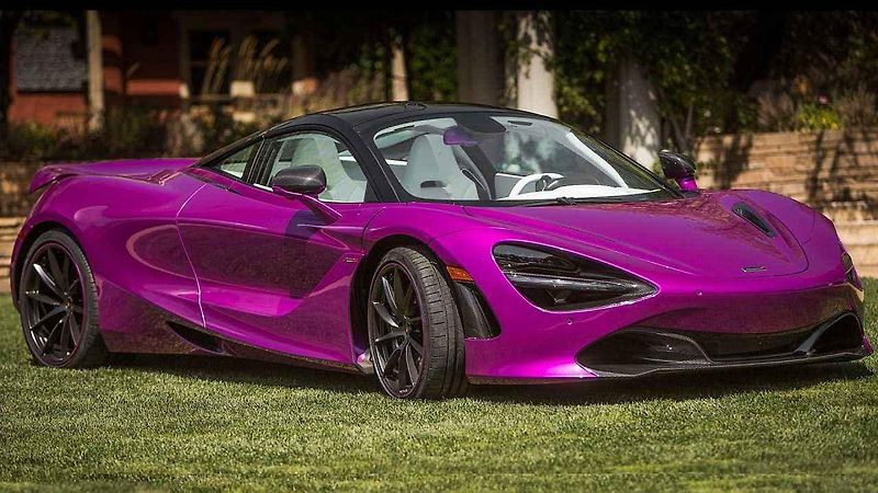 McLaren 720S a Rolls-Royce Dawn v odstínech sběratele Michaela Fuxe.