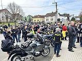 Žehnání motorek v Puclicích.