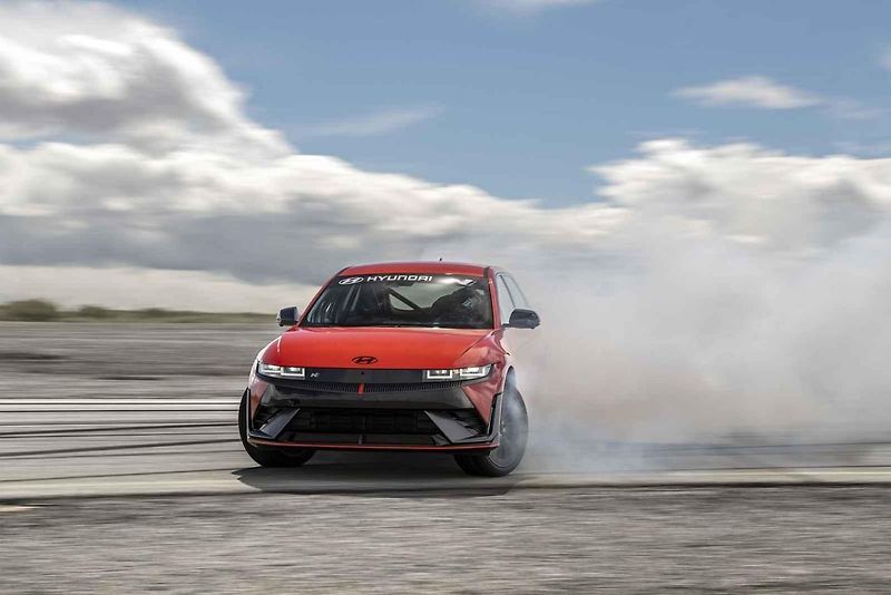 Hyundai Ioniq 5 N v přípravách na Pikes Peak