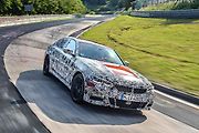 BMW 3 (2018) při testování na Nürburgringu