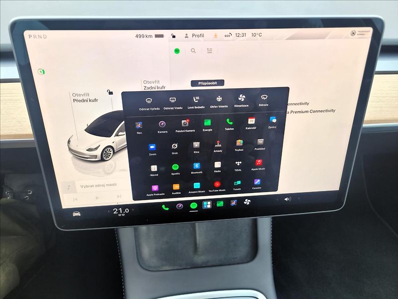 Tesla Model 3 AWD,LR,366kw,DUAL,SOH 89% - fotka 35 z 50
