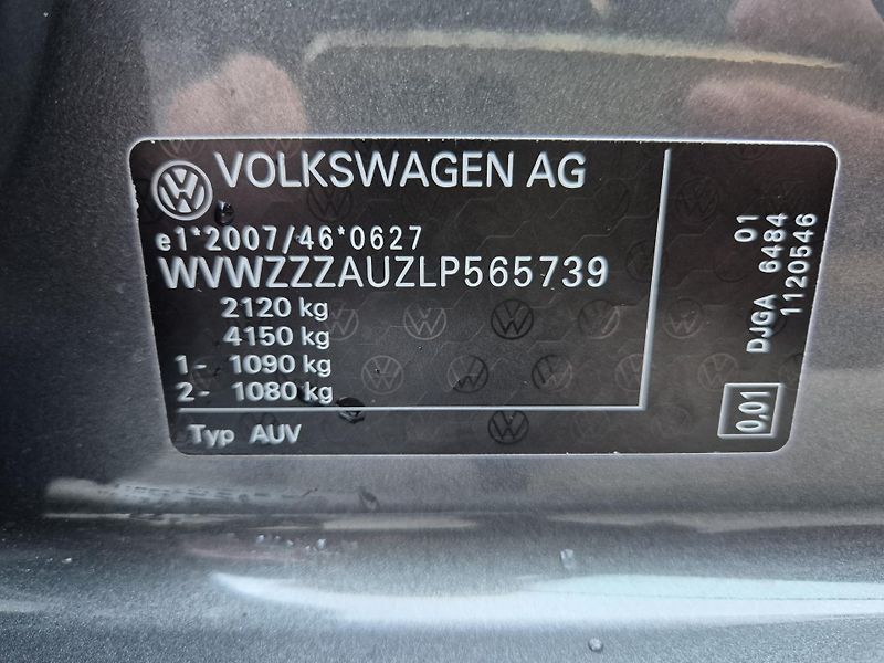 Volkswagen Golf Variant (2020) ALLTRACK 2,0TDi,135kw,4MOTION - fotka 43 z 44