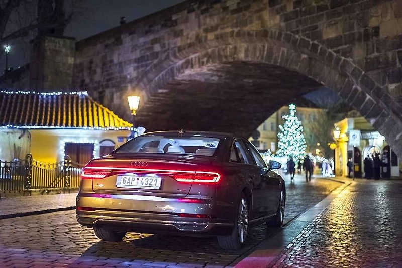 Audi A8.
