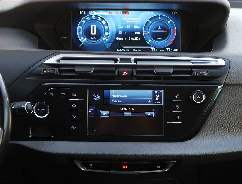 Citroën C4 Picasso (2016) 1.6 BlueHDi, 7 míst - fotka 12 z 21