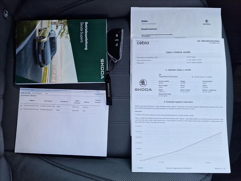 Škoda Superb 1.5 TSI DSG 110kW L&K Combi - fotka 48 z 50