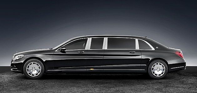 Mercedes-Maybach S 600 Pullman Guard.