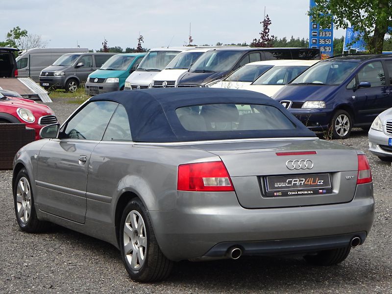 Audi A4 (2003) 1.8T 120kW KABRIO MANUÁL - fotka 17 z 17