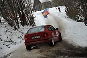 Horkou novinkou mezi ralleyovými soutěžemi byla sobotní 1. ÚAMK Daltek Rally 2023, která se jela v okolí Bystřičky a Malé Bystřice na Vsetínsku. Foto: pro Deník/Jiří Hejtmánek