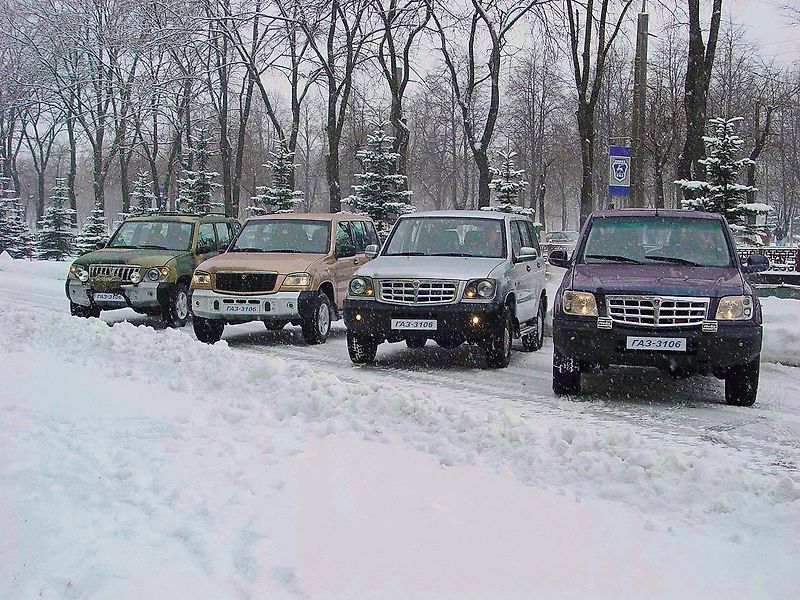 GAZ 3106 Ataman II patří bezesporu k jedněm z nejošklivějších aut vůbec
