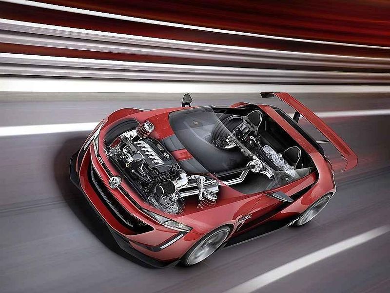 Koncept Volkswagen GTI Roadster.