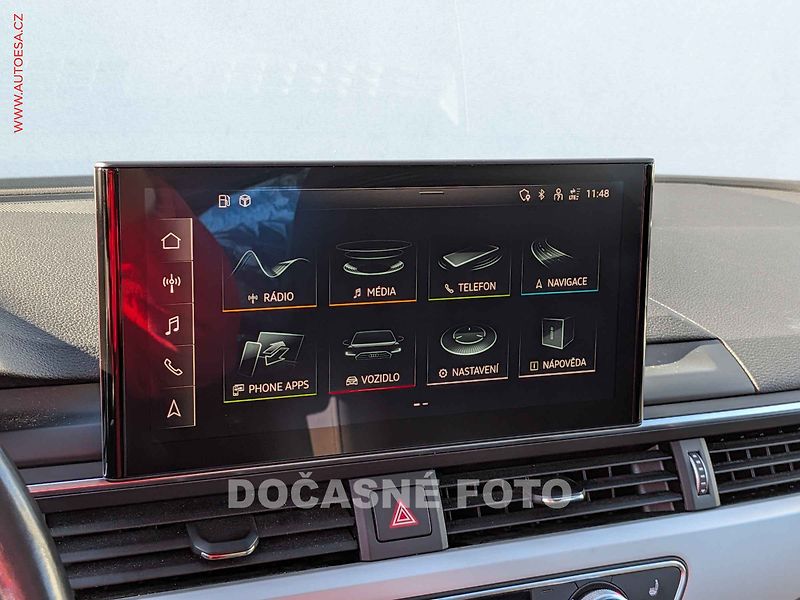 Audi A4 (2019) 2.0TFSi, ČR, AT, navi, LED - fotka 15 z 16