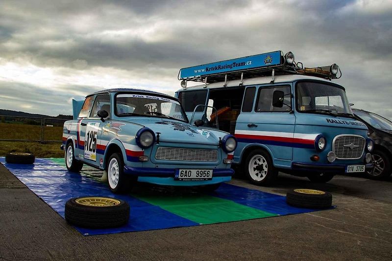Tým Krtek Racing v akci