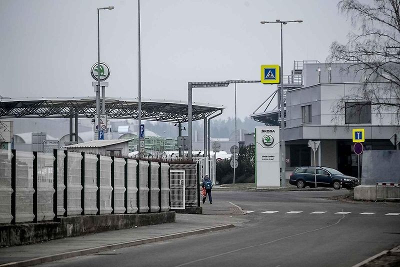 Výroba modelu Škoda Favorit