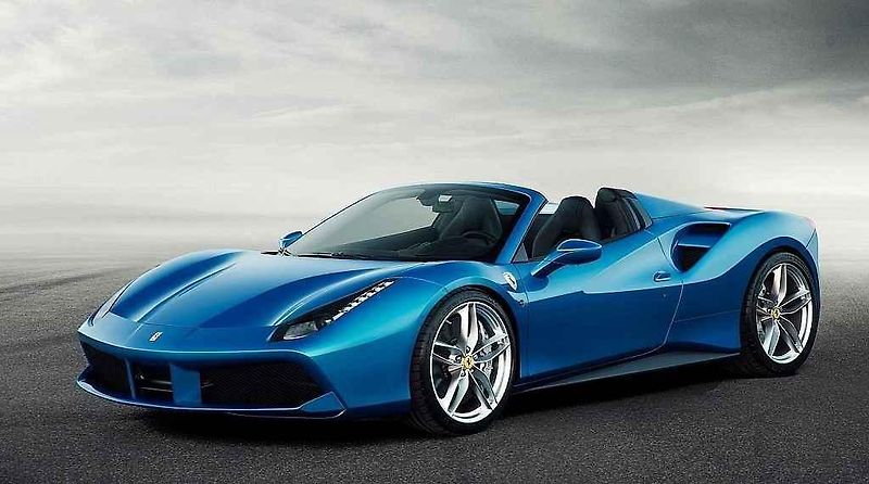 Ferrari 488 Spider.