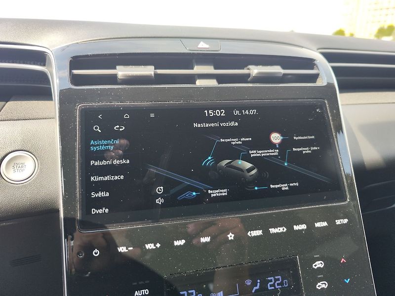 Hyundai Tucson 1.6 T-GDI/110kW Smart Navi DCT - fotka 17 z 34