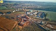 Staveniště dálnice D6 úseku Petrohrad - Lubenec. Foto: Jan Banán Svoboda
