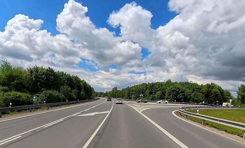 Riziková křižovatka silnice I/67 a I/59 v Karviné.