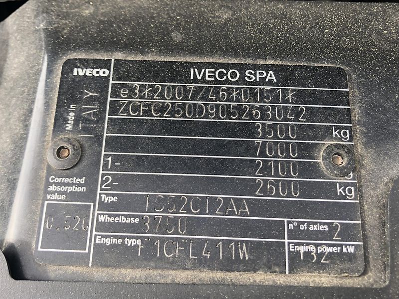 Iveco Daily (2019) 50C18 4x4 offroad !! N1B  - fotka 12 z 13