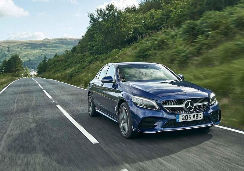 Parkovací kamera ve voze Mercedes-Benz GLE
