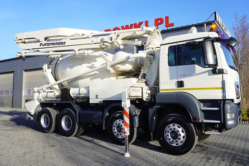 MAN TGS (2008) 32.400 8x4 Concrete Mixer Pump - fotka 3 z 24