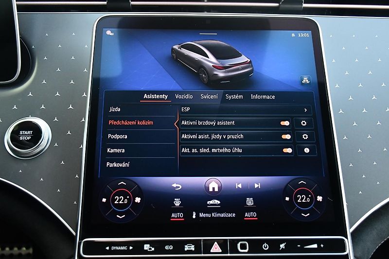 Mercedes-Benz EQE 350 AMG PREMIUM 4MATIC 1M  - fotka 32 z 38