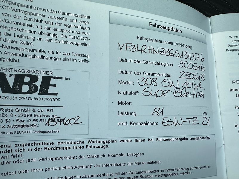 Peugeot 308 (2016) 1.2 Turbo 81kw - fotka 19 z 21