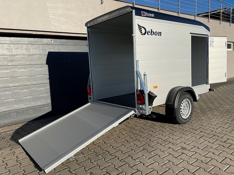 Debon (2026) C255 1300kg, ALU bočnice,černý - fotka 9 z 17