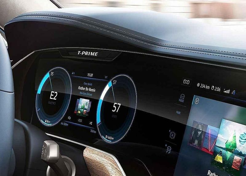 Koncept Volkswagen T-Prime GTE.