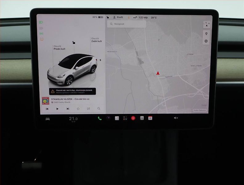 Tesla Model Y (2022) Long Range AWD 79kWh, SoH 91% - fotka 12 z 22