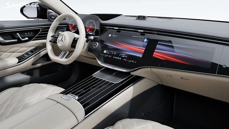 Mercedes-Benz Třídy S (2026) S 450d 4M AMG | BÉŽOVÁ - fotka 10 z 15