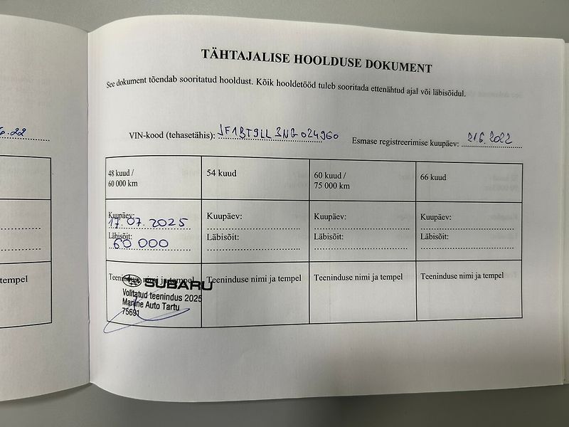 Subaru Outback (2022) 2.5 Comfort + kůže | Záruka - fotka 65 z 65