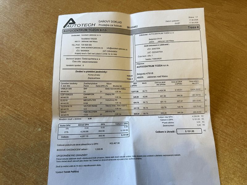 Škoda Fabia 1,2 TSI NOVÉ ROZVODY - fotka 34 z 36