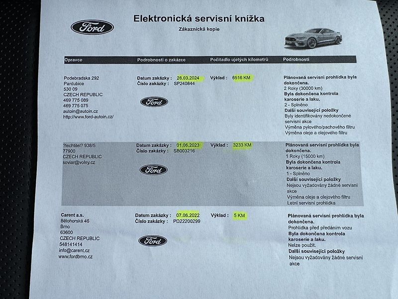 Ford Mustang (2022) 5.0i V8 MACH1 LED Navi Kamera - fotka 30 z 50