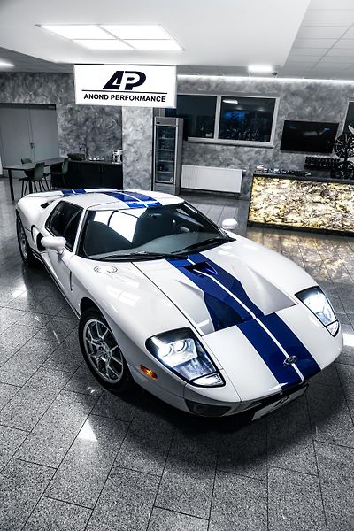 Ford GT CONTINENTAL WHITE/BBS/STRIPES - fotka 9 z 21