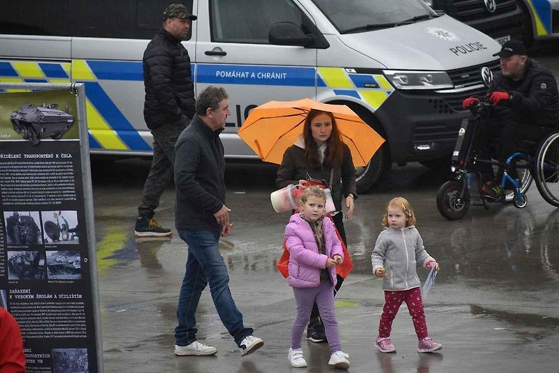 Den uniformovaných sborů v Kroměříži.