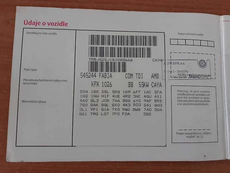 Škoda Fabia (2010) KOMBI 1.6 TDI - fotka 22 z 37