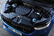 V Kodiaqu RS je nyní benzinový motor