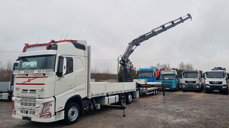 Volvo FH 460 6x2 valník ruka HIAB 35 - fotografie inzerátu