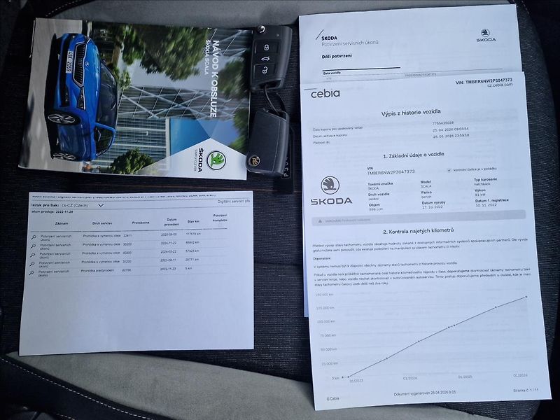 Škoda Scala 1.0TSI 81kW Style,ČR,1.Maj. - fotka 48 z 50