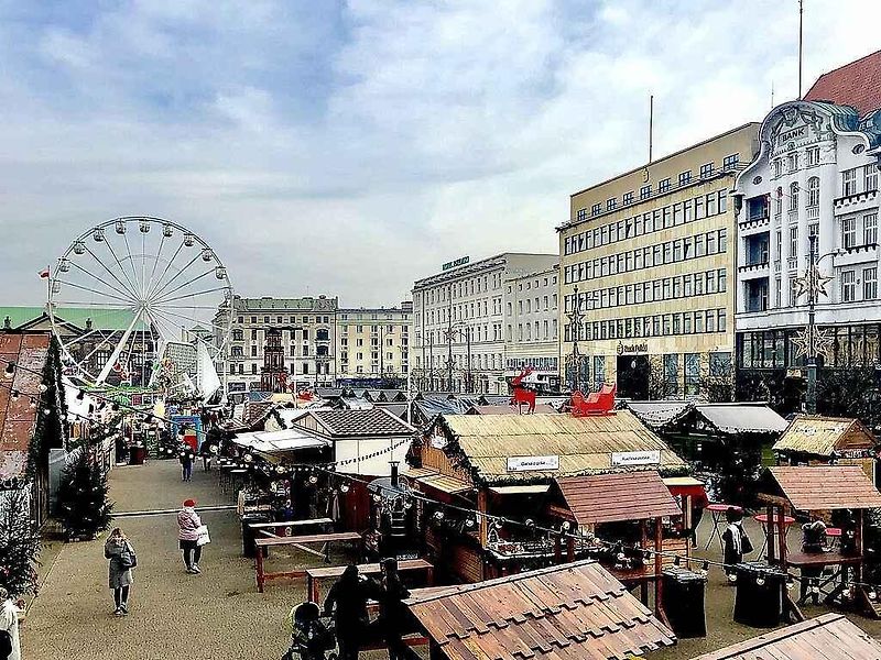 Ulice Dluga v Poznani patří k těm nejkrásnějším.