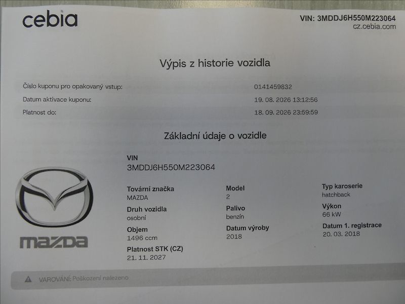 Mazda 2 1,5 Skyactiv 66kW,2xkola,NAVIG - fotka 51 z 59